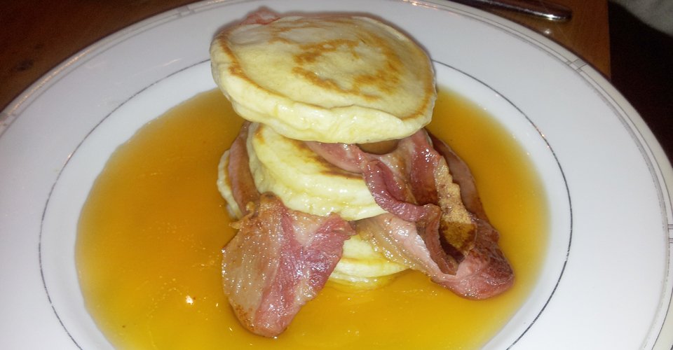 Bacon and pancakes