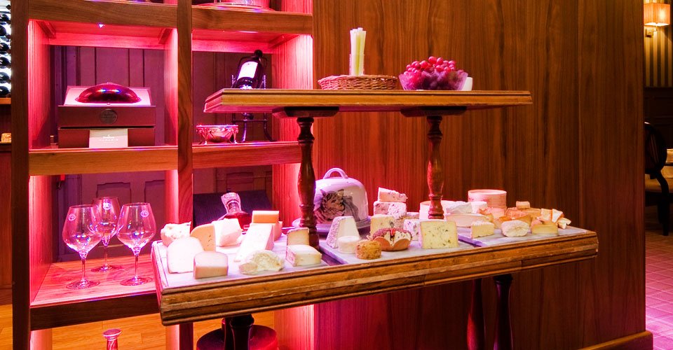 Isle-of-Eriska-Argyll-Scotland-cheese-trolley-Review-by-Les-Deux-Messieurs-the-ultimate-uk-travel-guide-to-gay-friendly-hotels-and-accommodation
